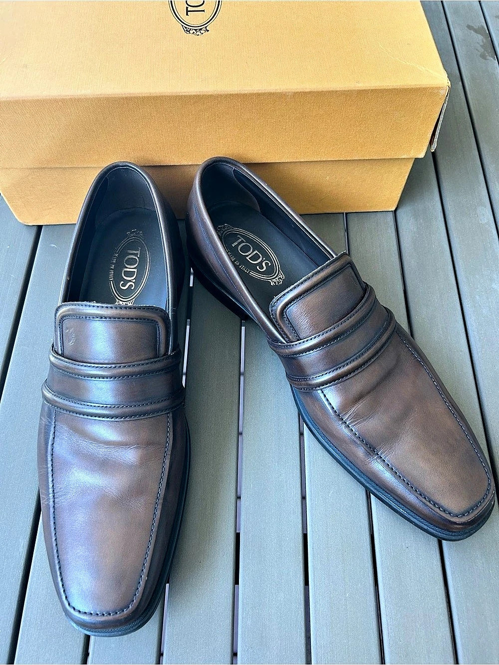 Tod's Brown Loafers